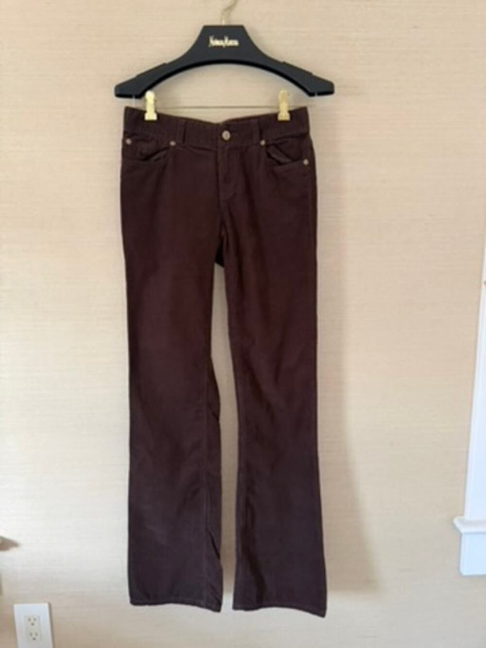 Lilly Pulitzer Brown Corduroy Bootcut Pants – Size 2